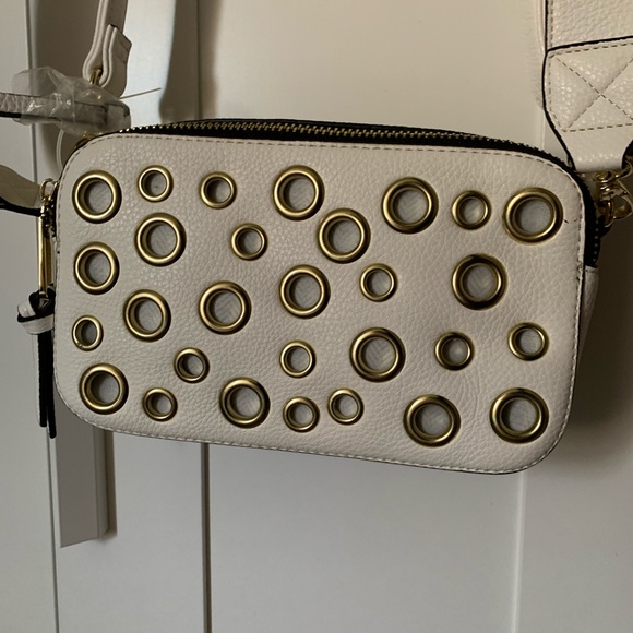 SOLD!    Steve Madden White Crossbody Purse New - Picture 4 of 7